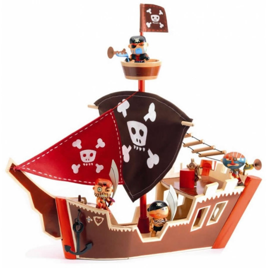 Djeco Pirate Ze Ship DJ06830