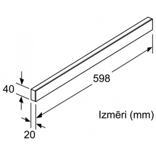 Konepellin reuna Bosch DSZ4652