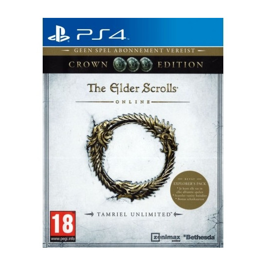 PS4-peli The Elder Scrolls Online: Tamriel Unlimited - Crown Edition PS4