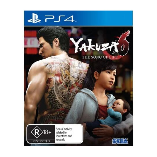 PS4-peli Yakuza 6: The Song of Life PS4