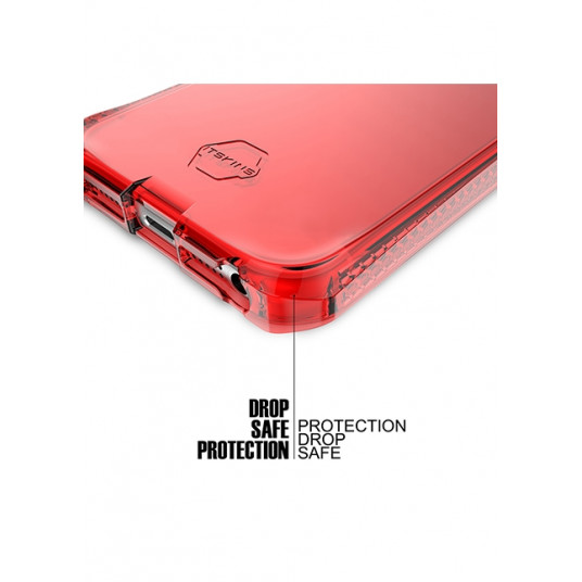 AntiShock Gel -kuori Spectrum iPhone 7:lle (punainen)