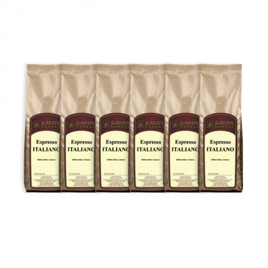 Kahvisarja Espresso Italiano, 6 x 1 kg