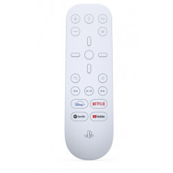 Konsolin kaukosäädin Sony Media Remote PS5 White