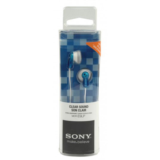 Kuulokkeet Sony MDR-E9LP, 3,5 mm, sininen