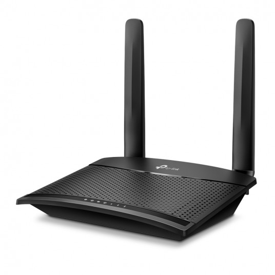 Langattomat verkkolaitteet TP-LINK 4G LTE Router TL-MR100 802.11n, 300 Mbit/s, 10/100 Mbit/s, Ethernet LAN (RJ-45) portit 2, 4G, Antennityyppi 2x Irrotettavat ulkoiset antennit