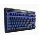 Näppäimistö Corsair K63 Blue LED, Cherry MX Red, langaton/langallinen, musta