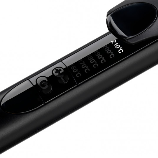 BABYLISS Kiharrin C453E Keraaminen lämmitysjärjestelmä, Tynnyrin halkaisija 38 mm, Lämpötila (min) 160 °C, Lämpötila (max) 210 °C, Kuumennustasojen lukumäärä 6, Musta/Rose