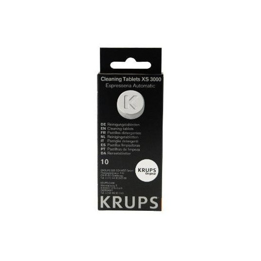 Krups puhdistustabletit XS3000 (10 kpl)