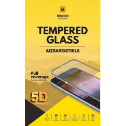 Mocco Full Glue 5D Signature Edition karkaistu lasi täysin peittävä kehyksellä Samsung Galaxy A72 / A80 Black