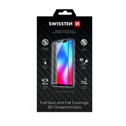 Swissten Ultra Durable Full Face Tempered Glass Premium 9H näytönsuoja Xiaomi Mi 10 Lite Black
