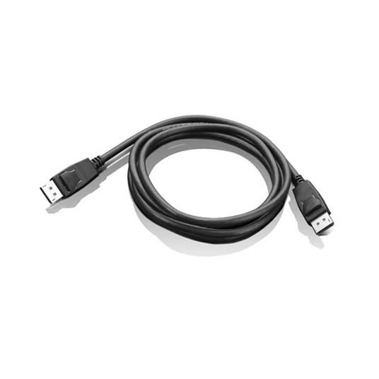 Lenovon DisplayPort-DisplayPort-kaapeli 1,8 m, musta