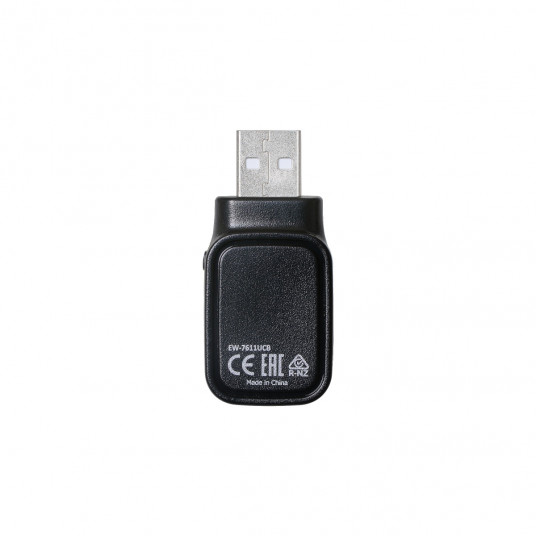 Edimax AC600 Dual-Band Wi-Fi USB-sovitin 2,4GHz/5GHz, Antennityyppi Sisäinen, USB-porttien määrä 1