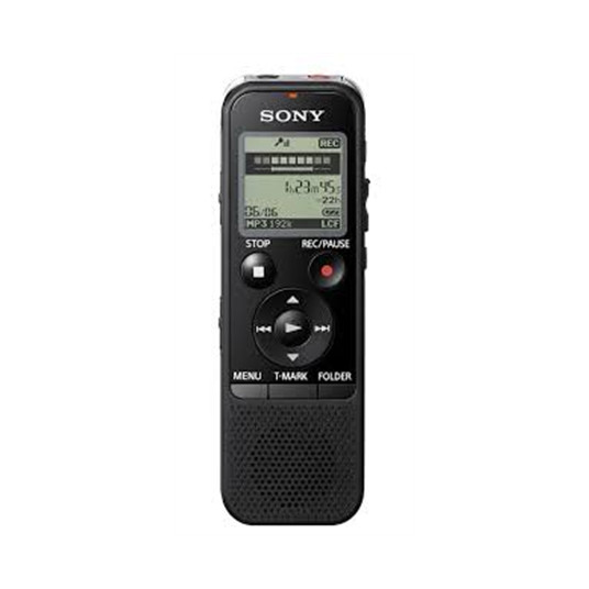 Sony digitaalinen äänitallennin ICD-PX470 musta, stereo, MP3/L-PCM, 59 h 35 min, MP3 toisto