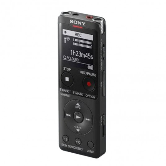 Sony Digital Voice Recorder ICD-UX570 LCD, musta, MP3-toisto