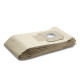Paperiset suodatinpussit Karcher NT 40, NT 45, NT 55, NT 561, NT 611, 5 kpl. (6.904-208.0)