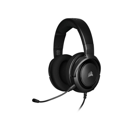 Kuulokkeet Corsair HS35 Carbon Stereo, PC/Console Black
