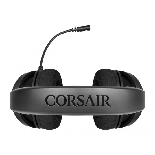 Kuulokkeet Corsair HS35 Carbon Stereo, PC/Console Black