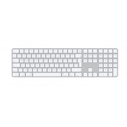 Apple Magic Keyboard Touch ID:llä ja langattomalla numeronäppäimistöllä, Mac-malleille Applen silikonilla, Bluetoothilla, ruotsilla