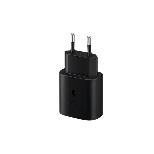 Laturi Samsung USB-C 25W, 1m Musta