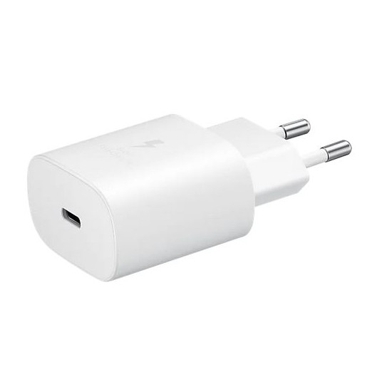 Laturi Samsung USB-C 25W, 1m valkoinen