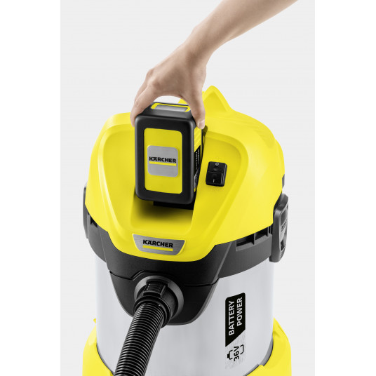 Monitoimipölynimuri Karcher WD 3 BATTERY PREMIUM (1.629-950.0) ilman akkua