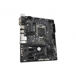 Gigabyte H510M S2H V2 1.0 M/B Prosessoriperhe Intel, Prosessorikanta LGA1200, DDR4 DIMM, Muistipaikat 2, Tuetut kiintolevyliitännät SATA, M.2, SATA-liittimien määrä 4, Piirisarja Intel H510 Express, Micro ATX