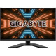 Näyttö GIGABYTE G32QC A, 31,5", VA, QHD, kaareva, 1 ms, 350 cd/m², 165 Hz, musta