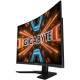 Näyttö GIGABYTE G32QC A, 31,5", VA, QHD, kaareva, 1 ms, 350 cd/m², 165 Hz, musta