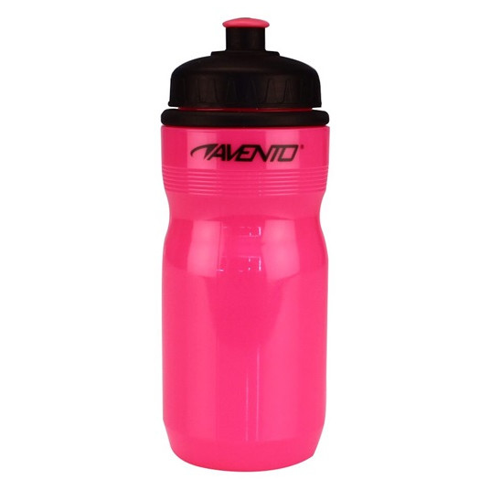 Juomapullo AVENTO 21WB 500ml Fluoresoiva pinkki/musta