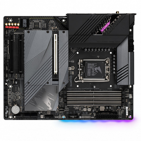 Gigabyte Z690 AORUS ELITE AX 1.0 M/B Prosessoriperhe Intel, Prosessorikanta LGA1700, DDR5 DIMM, Muistipaikat 4, Tuetut kiintolevyliitännät SATA, M.2, SATA-liittimien määrä 6, Piirisarja Intel Z690 Express, ATX