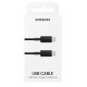 Kaapeli Samsung Cable (Type C to C)_5A 1m long Black