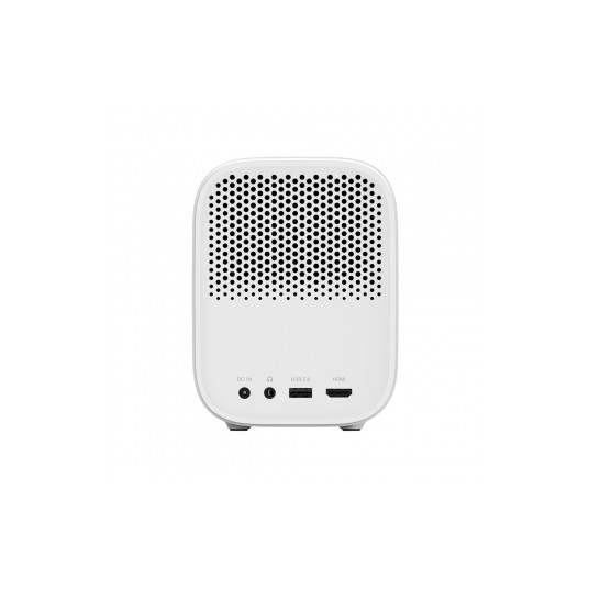 Xiaomi Mi Smart Projector 2 Full HD (1920x1080), 500 ANSI lumenia, valkoinen/harmaa, 60" - 120", LED-valolähde DLP-tekniikalla, Android TV 9.0