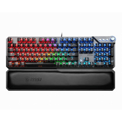 MSI VIGOR GK71 SONIC pelinäppäimistö, USB, RGB LED valo, US, langallinen, musta