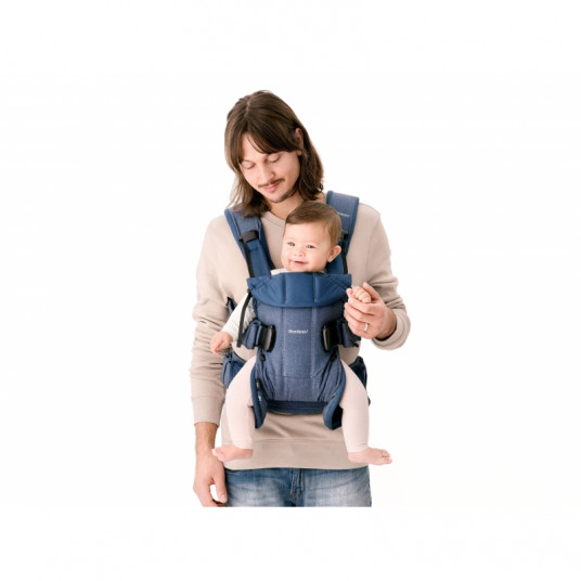 BABYBJORN rintareppu Rintareppu One Cotton Denim harmaa 098094