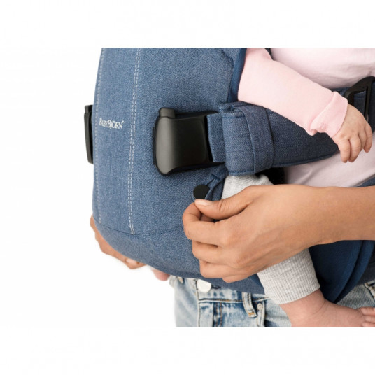 BABYBJORN rintareppu Rintareppu One Cotton Denim harmaa 098094