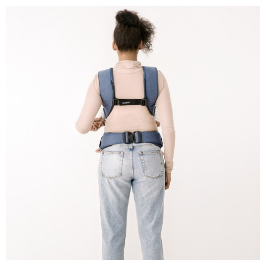 BABYBJORN rintareppu Rintareppu One Cotton Denim harmaa 098094