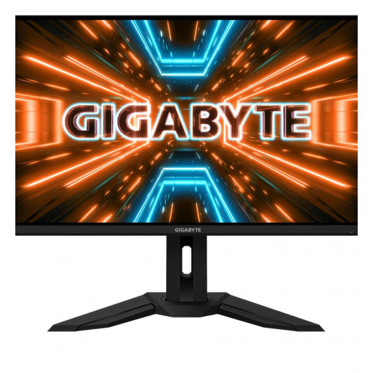 LCD-näyttö|GIGABYTE|M32U|31,5"|Pelit|3840x2160|144Hz|Matte|1 ms|Kaiuttimet|Kääntyvät|Korkeussäädettävä|Kallistus|M32U-EK