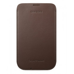 Samsung Pouch EFC-1J9L ruskea Note 2:lle