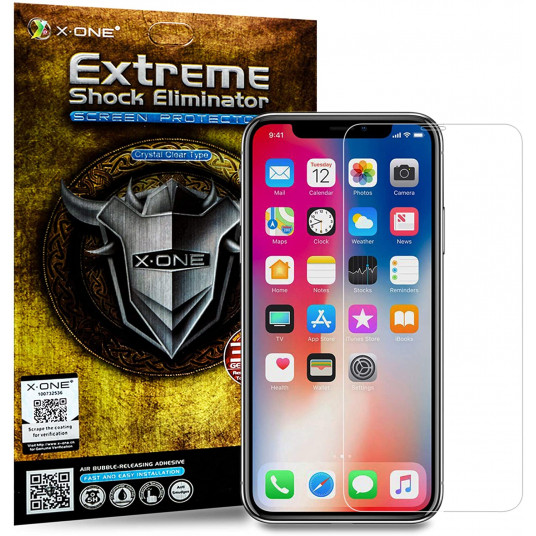 X-ONE Extreme Shock Eliminator iPhone 7:lle musta