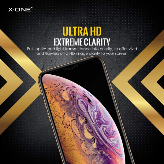 X-ONE Extreme Shock Eliminator iPhone 7:lle musta