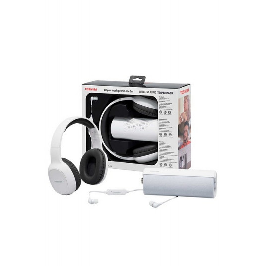 Toshiba Wireless Audio Triple Pack HSP-3P19 valkoinen