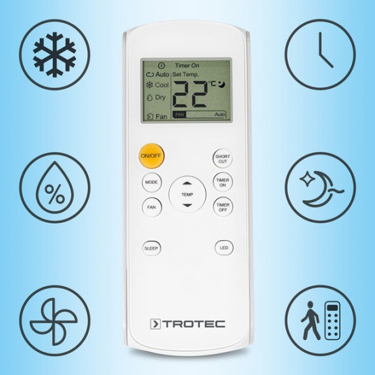 Siirrettävä ilmastointilaite TROTEC PAC 2100 X
