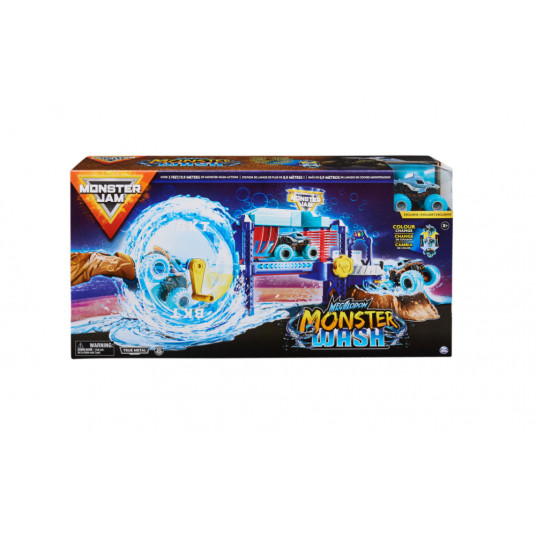 MONSTER JAM 1:64 Playset Car Wash, 6060518