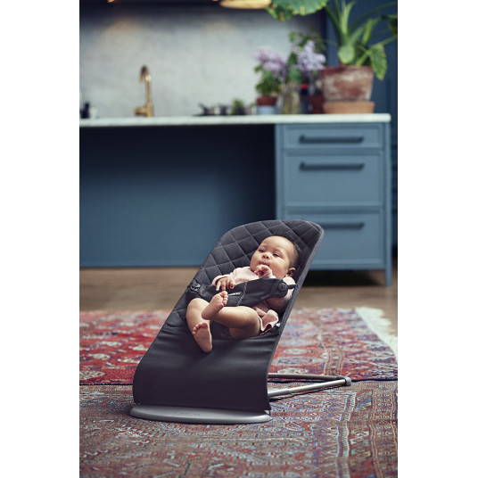 BABYBJÖRN pinnasänky BLISS puuvilla, musta, 006016