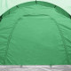 Teltta, sininen ja vihreä, 6 paikkaa