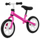 Tasapainopyörä, vaaleanpunainen, 12 tuuman pyörät