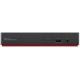 Lenovo ThinkPad Universal USB-C Smart Dock, jonka virtalähteenä on Microsoft Azure Sphere (Max näyttöjä: 3/Max resoluutio: 4K/60Hz/Tuet: 2x4K/60Hz/1xEthernet LAN (RJ-45)/2xDP 1.4/1xHDMI 2.1/311 (1B) aina päällä)/2xUSB 2.0/1xThunderbolt 3 and 4 downstream/