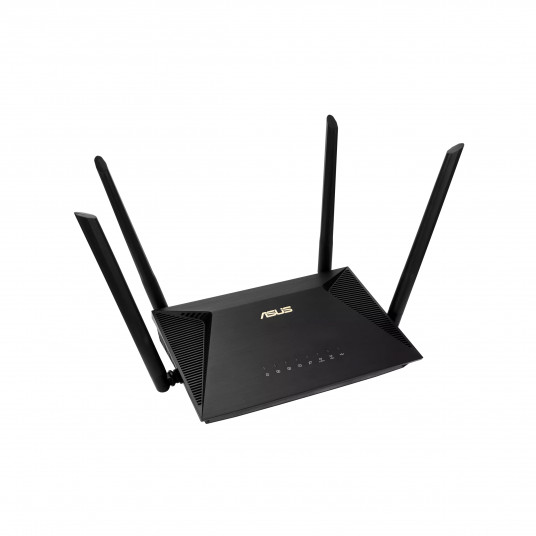 Asus Wi-Fi 6 Langaton Dual Band Gigabit Router RT-AX1800U 802.11ax, Ethernet LAN (RJ-45) portit 3, MU-MiMO Kyllä, Ei mobiililaajakaistaa, Antennityyppi Ulkoinen, 1xUSB