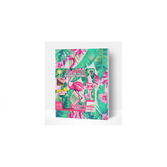 Splat Planet Diamond Puzzle FLAMINGO