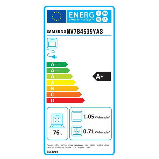 Uuni Samsung NV7B4535YAS/U3